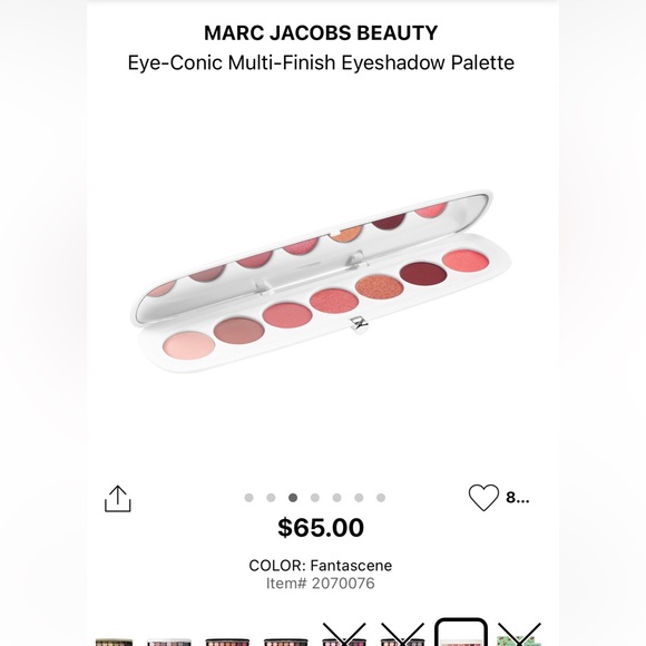 Marc Jacobs Eyeconic Eyeshadow Palette - Picture 2 of 2